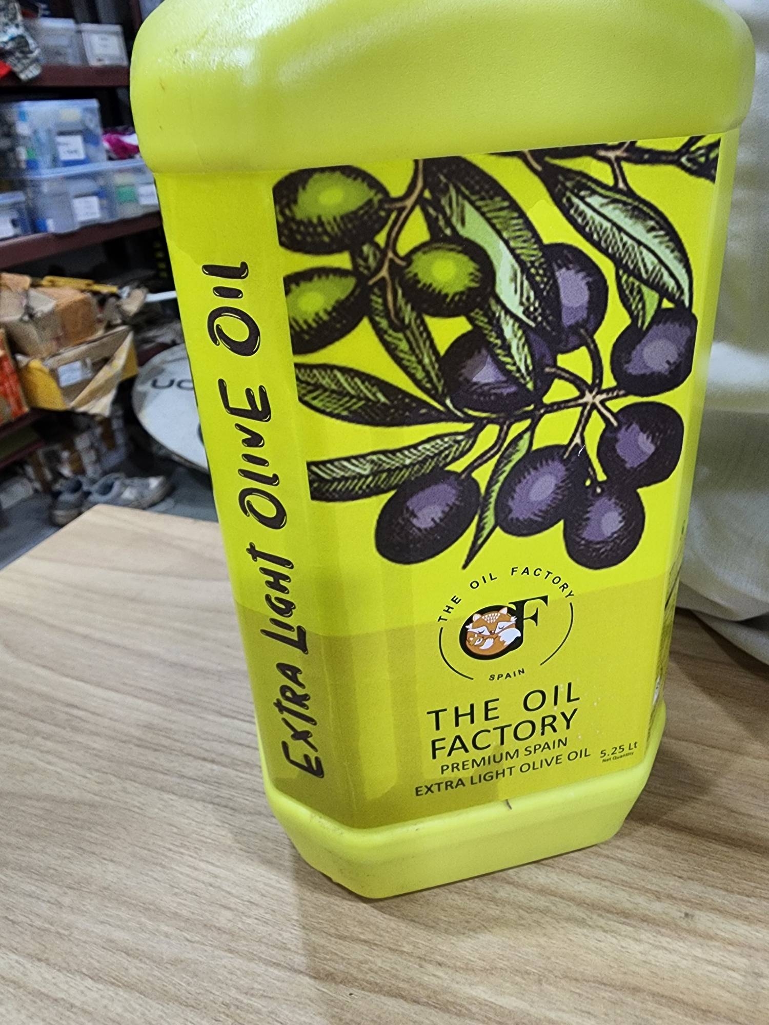 【値下げ】PREMIUM THE OIL FACTORY No.5 Buy The Oil Factory 5.25L Extra Light Olive Oil | Ideal for All
