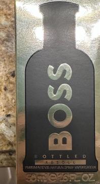 新品未使用　BOSS BOTTLED ABSOLU　50ml ヒューゴボス ボス ボトルド アブソリュ パルファム インテンス
